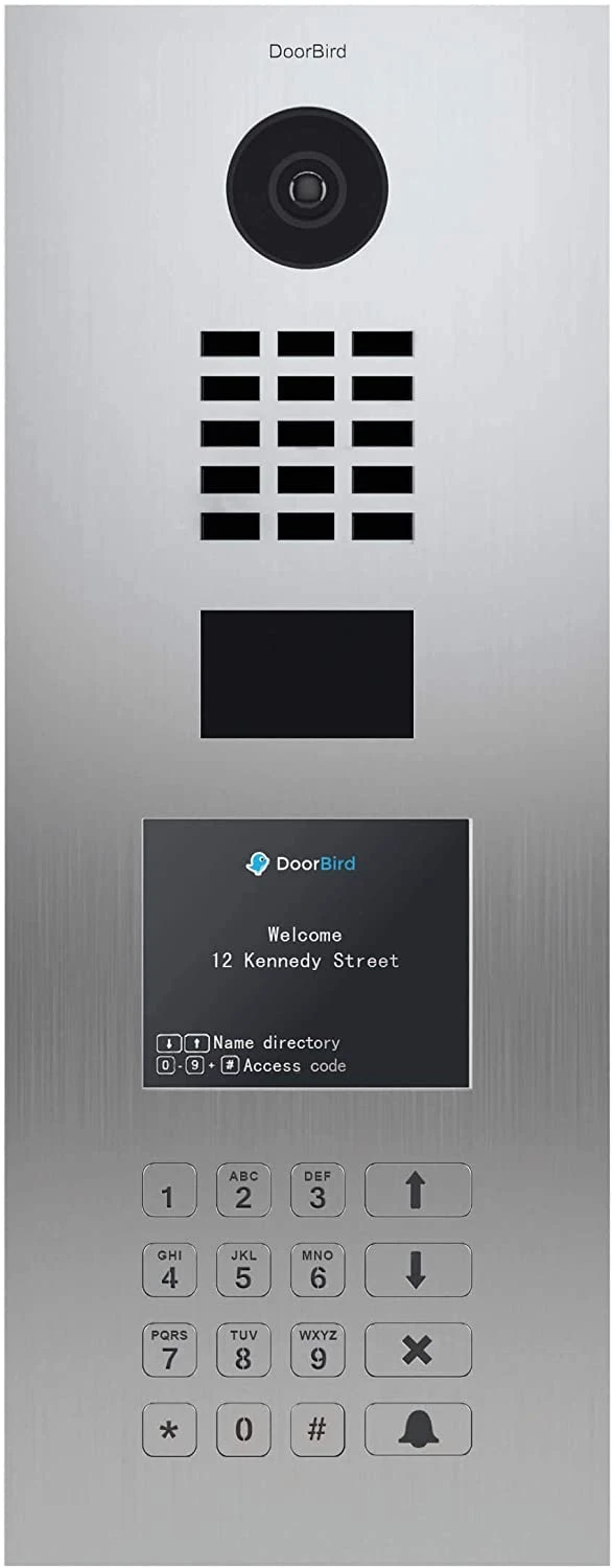 DoorBird Multi Tenant IP Video Door Station, Vertical 1 DoorBird Multi Tenant IP Video Door Station, Vertical