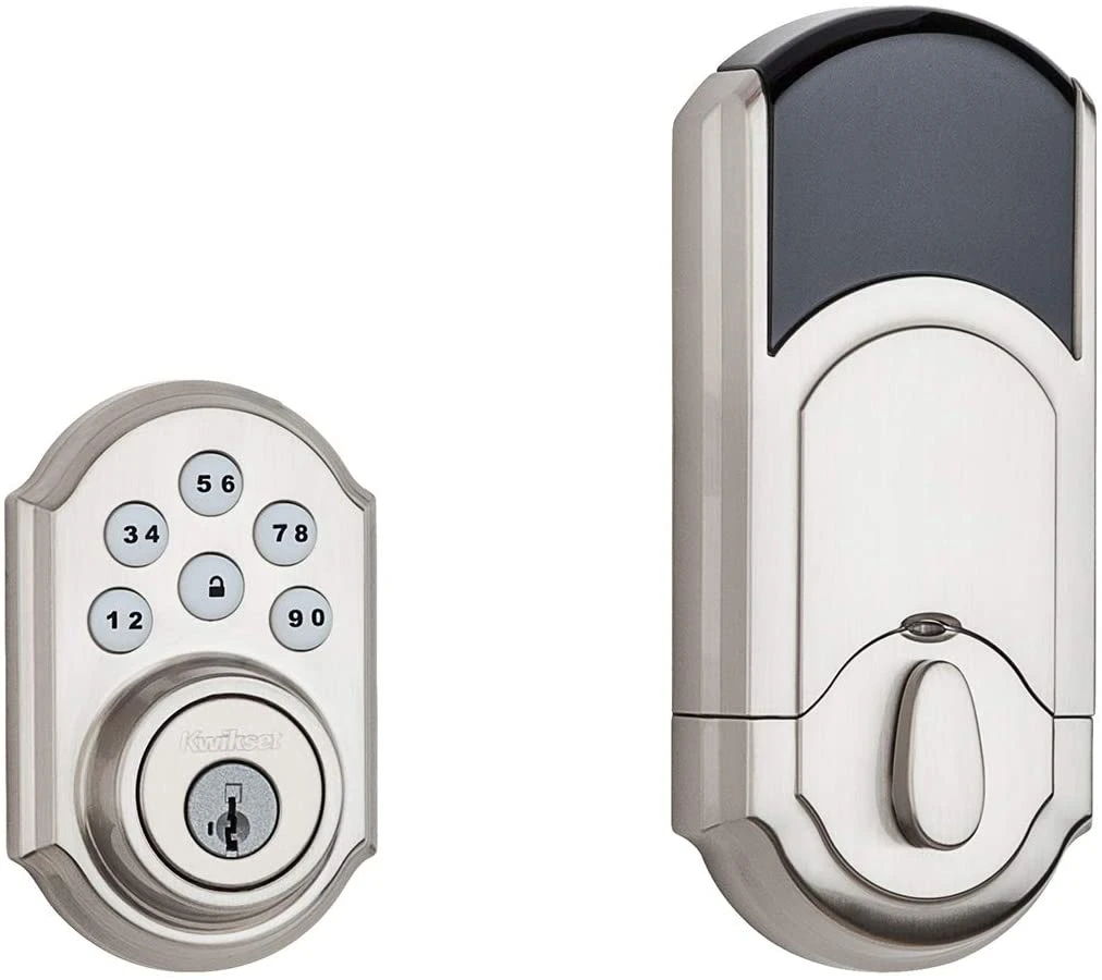 Kwikset SmartCode 910 Z-Wave Plus Deadbolt, Satin Nickel 1 Kwikset SmartCode 910 Z-Wave Plus Deadbolt, Satin Nickel