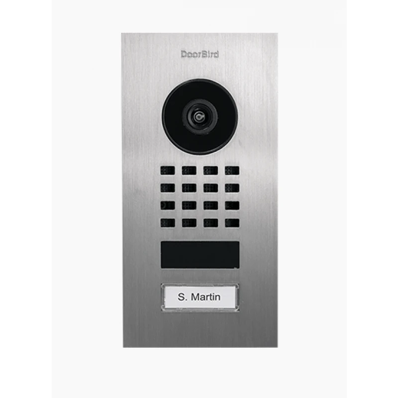 Doorbird Compact IP Video Door Station, Flush Mount, Stainless Steel 1 Doorbird Compact IP Video Door Station, Flush Mount, Stainless Steel