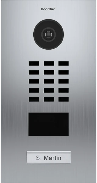 DoorBird D2101V IP Video Door Intercom Stainless Steel 1 DoorBird D2101V IP Video Door Intercom Stainless Steel