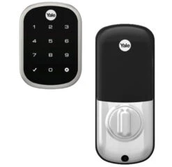 Yale YRD156-ZW2-619 TouchScreen Deadbolt Z-Wave Lock-Satin Nickel