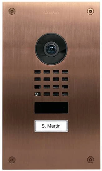 DoorBird IP Video Door Station Upgrade For D201 / D202, S.Steel V2A, Bronze 1 DoorBird IP Video Door Station Upgrade For D201 / D202, S.Steel V2A, Bronze